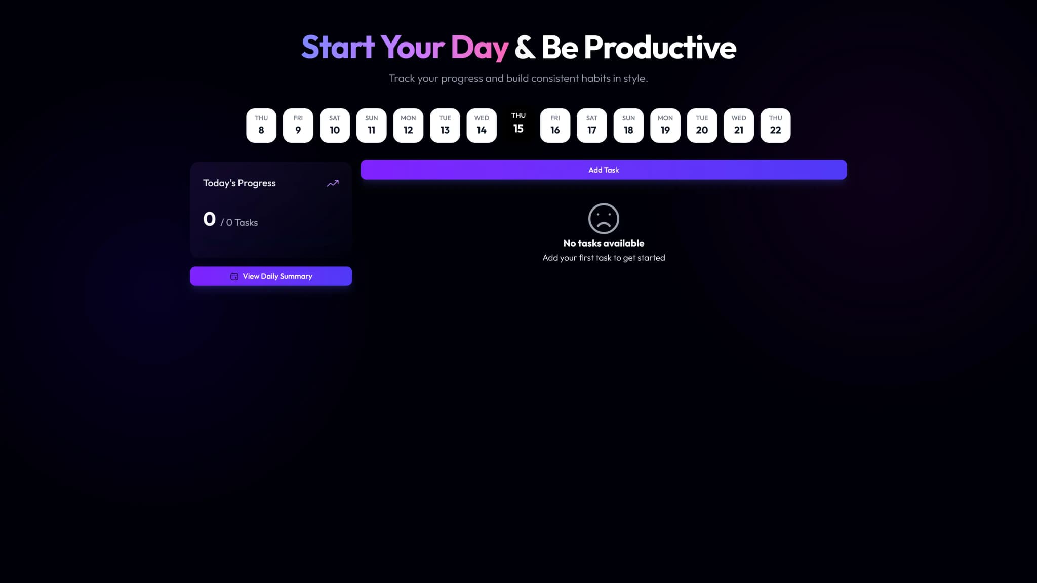 Projekt To do manager